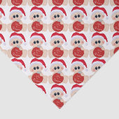 Jongens baby's eerste kerst weefsel papier (Detail)