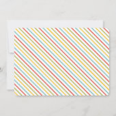 Jongens Ballon 1e verjaardag Uitnodiging - Downloa (Achterkant)