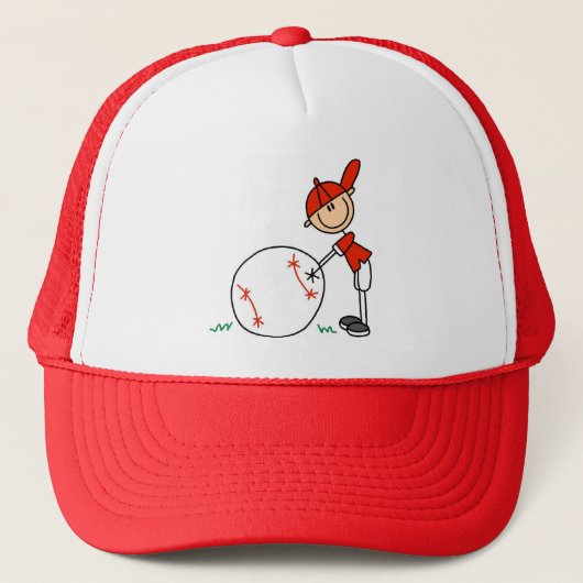 Jongens Baseball aanpassen Trucker Pet (Voorkant)