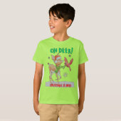 Jongens Basic Kerst T-shirt (Voorkant volledig)