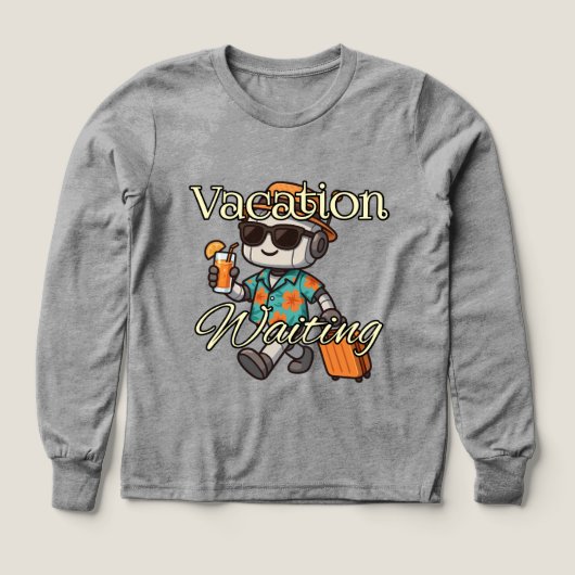 Jongens Bella+Canvas Tri-blend lange mouw shirt, S (Voorkant)