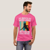 Jongens bewegen over ze noemen me de balbreker Bil T-shirt (Voorkant volledig)