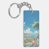 Jongens bij de baai: Seagull Serenity Sleutelhange Sleutelhanger (Voorkant Links)