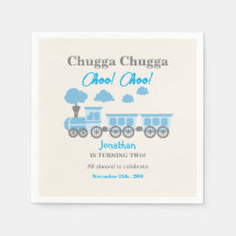 Jongens Blue Train 2e Verjaardagsfeest