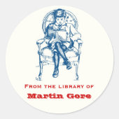 Jongens  Bookplate Stickers (Voorkant)