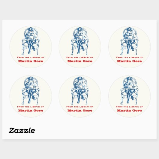 Jongens  Bookplate Stickers (Vel)