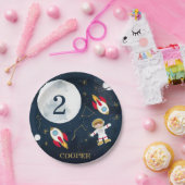 Jongen's Bord voor buitenste ruimteveer (Feest)