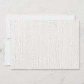 Jongens bosdieren rustieke bos verjaardag foto kaart (Achterkant)