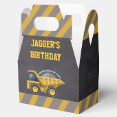 Jongens Bouw Thema Verjaardagsfeestje Favor Box Bedankdoosjes (Geopend)