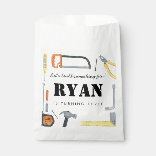 Jongens Bouwer Giveaway Bedankzakje (Voorkant)