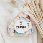 Jongens Bouwer Ronde Sticker