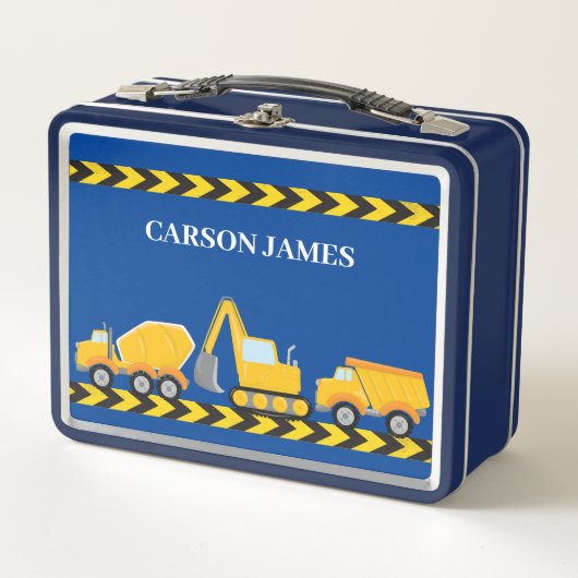 Jongens Bouwvoertuig Douane Blauwe Dump Vrachtwage (Voorkant)