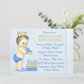 Jongens brengen een Baby shower mee Kaart (Staand voorkant)