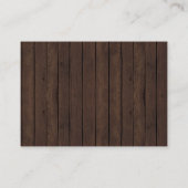 Jongens brengen een boek Kaarten Rustiek Hout Snee (Achterkant)