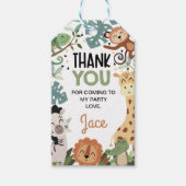 Jongens Bruin Groen Geboren Om Wild Te Zijn 2e Ver Cadeaulabel (Voorkant)