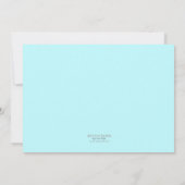 Jongen's Bubble Party Birthday Invitation Kaart (Achterkant)