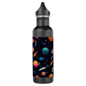 Jongens Buitenruimte Raket Water Fles (Links)