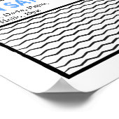 Jongens Cadeau Geschenkdoos 16x20 Sjabloon 1e Verj Poster (Hoek)