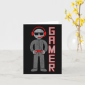 Jongens cadeau voor de beste video game speler. kaart (Gele Bloem)