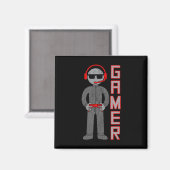 Jongens cadeau voor de beste video game speler. magneet (Voorkant / Achterkant)