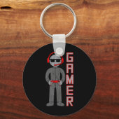 Jongens cadeau voor de beste video game speler. sleutelhanger (Voorkant)