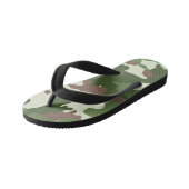 Jongens camo patroon liefhebbers kinder teenslippers (Schuin)