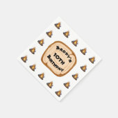 Jongens Camping Avontuur Verjaardag Bonfire Servet (Hoek)