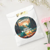 Jongens camping Avontuur Verjaardagsfeest Bedankzakje (Gezegeld)