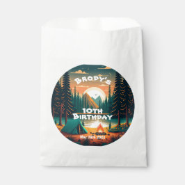 Jongens camping Avontuur Verjaardagsfeest Bedankzakje