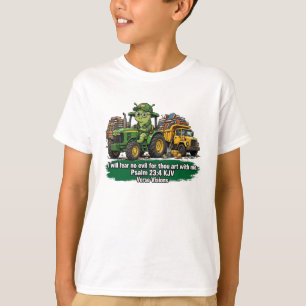 Jongens christelijke KJV Bijbelvers T-shirt