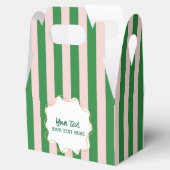 Jongens Cool Moderne Kleurrijke Strepen Verjaardag Bedankdoosjes (Geopend)