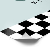 Jongens Cool Racing Auto Kinderen Verjaardag Welko Perfect Poster (Hoek)