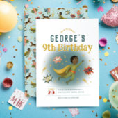 Jongens Cool Superheld Comic Book Kids Verjaardag Kaart