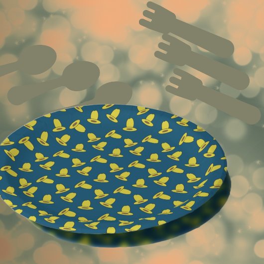 Jongens Cowboy Verjaardagsfeestje Papieren Bordje