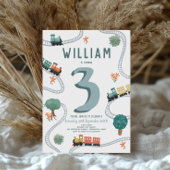 Jongens Cute Modern Blue Travel Kaart