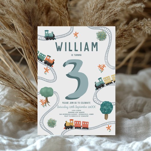 Jongens Cute Modern Blue Travel Kaart