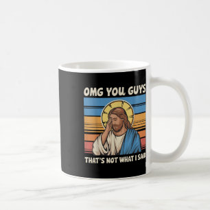 Jongens, dat is niet wat ik zei Jezus Koffiemok