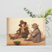 Jongens die kaarten spelen | Antonio Ermolao Paole (Staand voorkant)