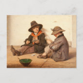 Jongens die kaarten spelen | Antonio Ermolao Paole (Voorkant)