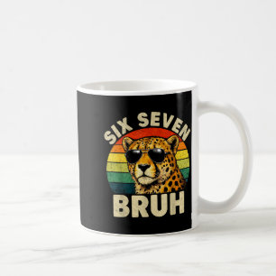 Jongens dierprint kleding zes zeven bruh jachtluip koffiemok