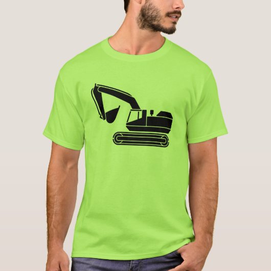 Jongens Digger Driver Tshirt (Voorkant)