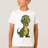 Jongens dinosaurus T-shirt (Voorkant)