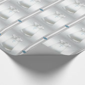 Jongens doopcadeau inpakpapier (Hoek)