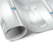 Jongens doopcadeau inpakpapier (Rol Hoek)