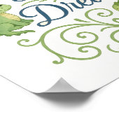 Jongens Dragon Nursery Little Dragon Big Dreams Poster (Hoek)