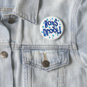 Jongens Drool. Knoop Ronde Button 5,7 Cm (In situ)