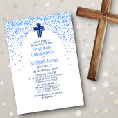 Jongens eerste communie kaart