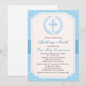 Jongen's eerste uitnodiging (Voorkant / Achterkant)