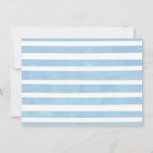 Jongens Elephant Hartelijk dank voor uw Baby showe Bedankkaart (Achterkant)