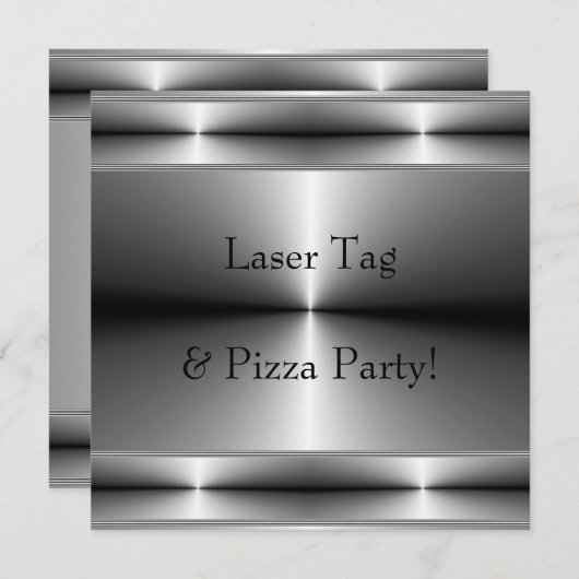 Jongens Elk nummer Verjaardag Party Sjabloon Kaart (Voorkant / Achterkant)